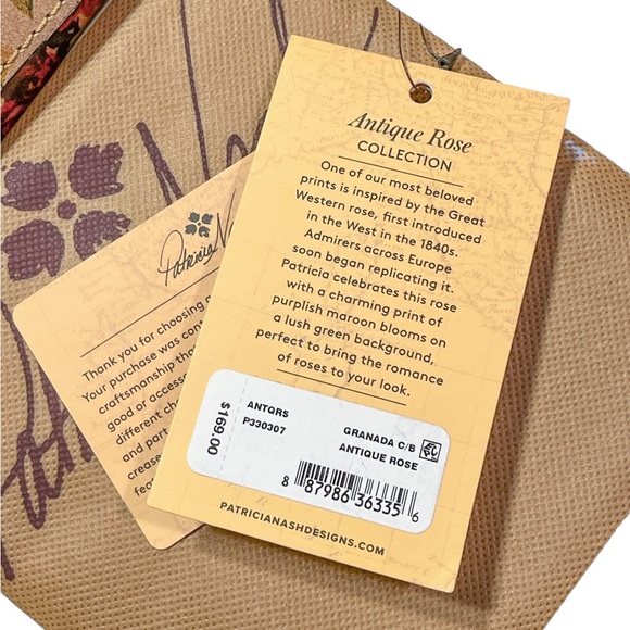 Patricia Nash Leather Granada Crossbody Bag - Picture 6 of 9